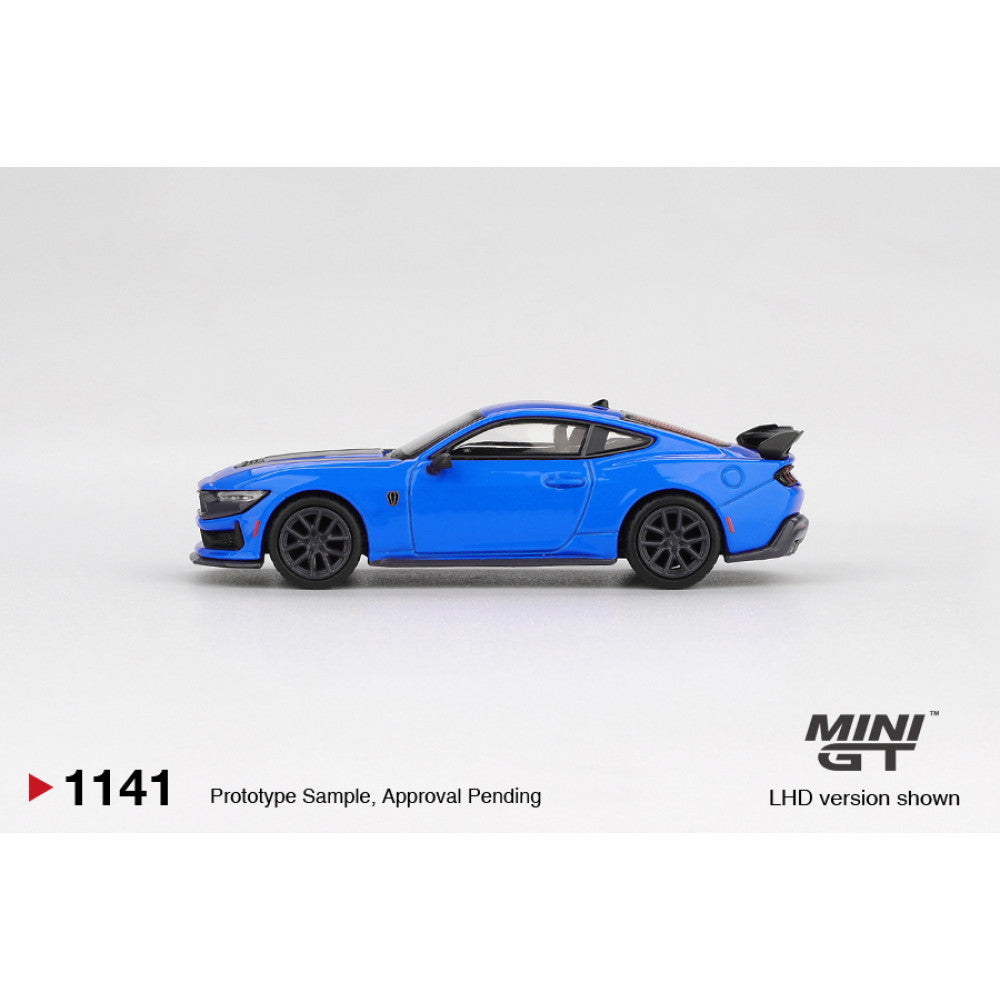 Mini GT 1/64 #1141 Ford Mustang Dark Horse Blue