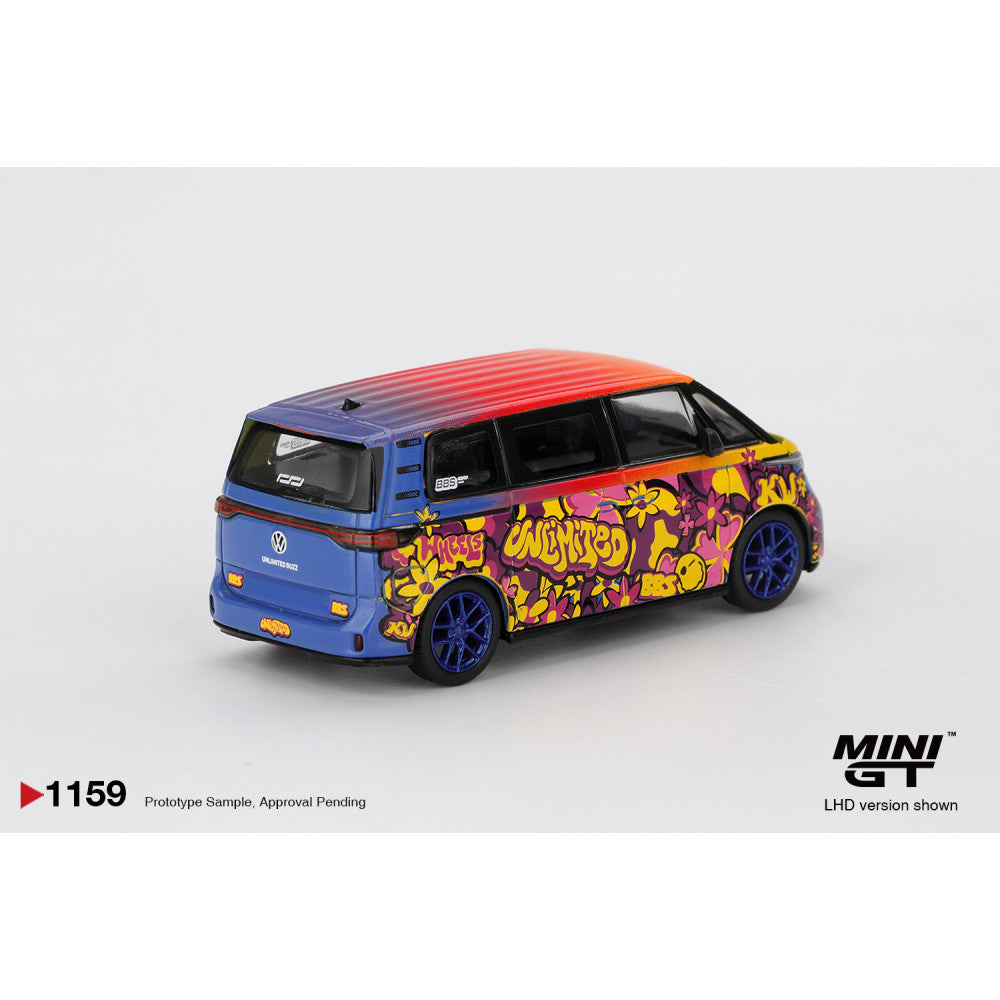 Mini GT 1/64 #1159 VOLKSWAGEN ID.BUZZ KW/BBS