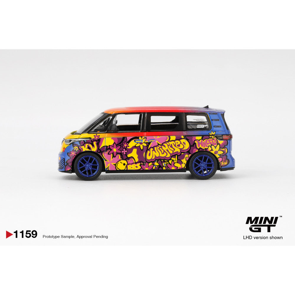 Mini GT 1/64 #1159 VOLKSWAGEN ID.BUZZ KW/BBS
