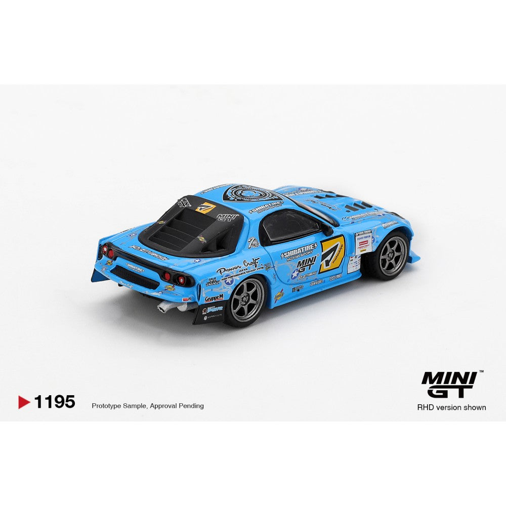 Mini GT 1/64 #1195 Mazda RX7 RE-Amemiya