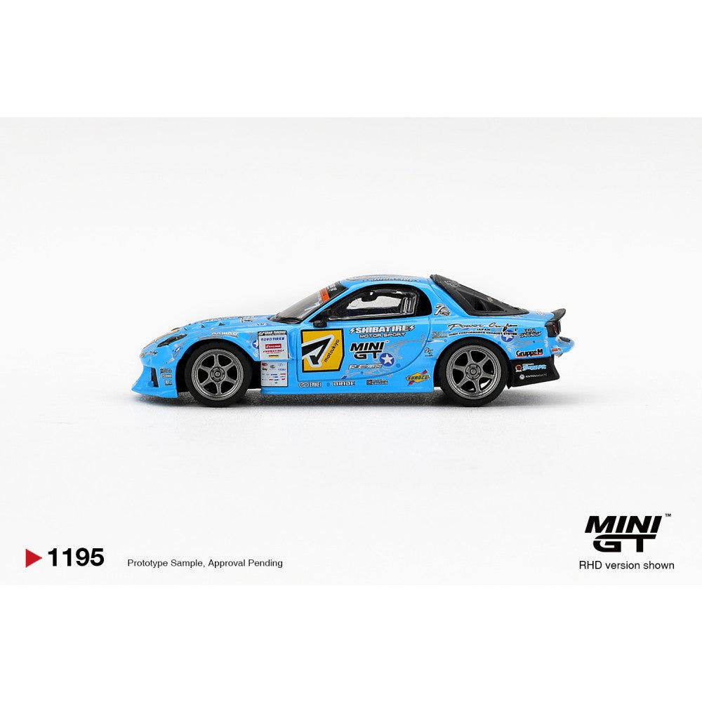 Mini GT 1/64 #1195 Mazda RX7 RE-Amemiya