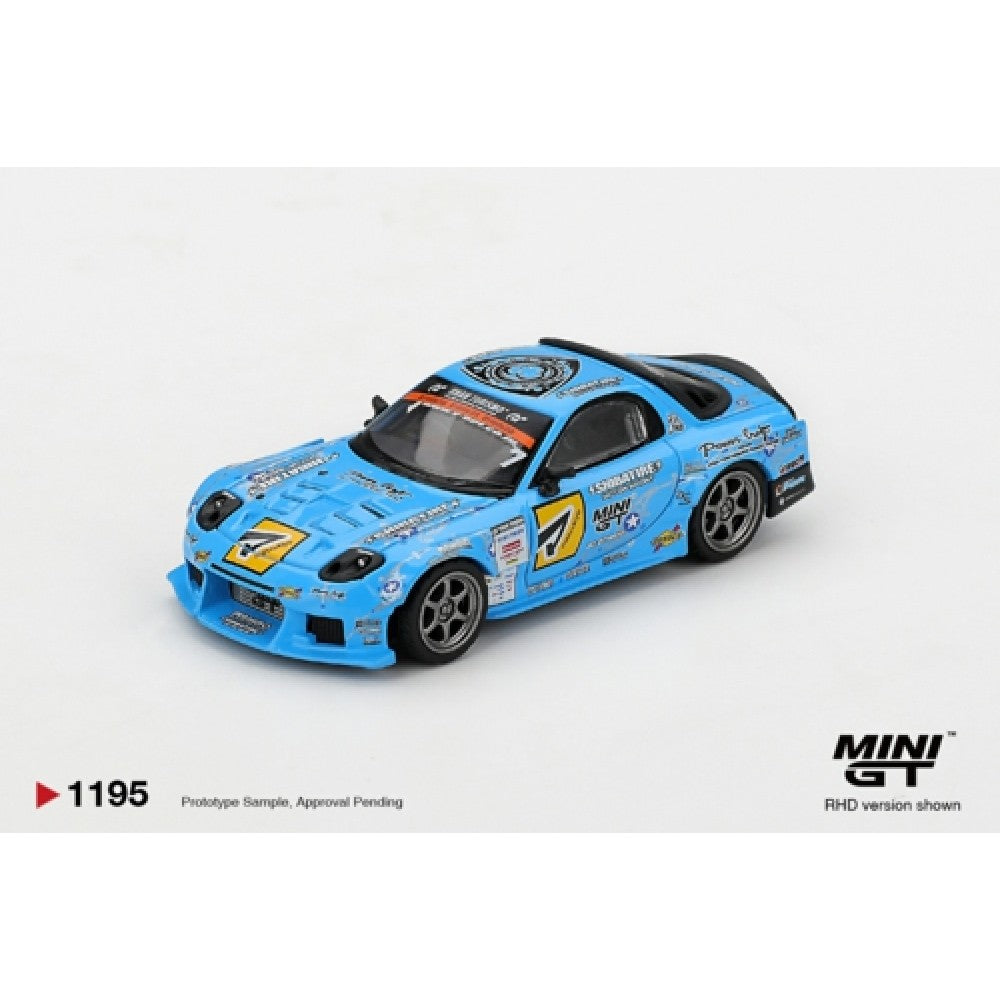 Mini GT 1/64 #1195 Mazda RX7 RE-Amemiya