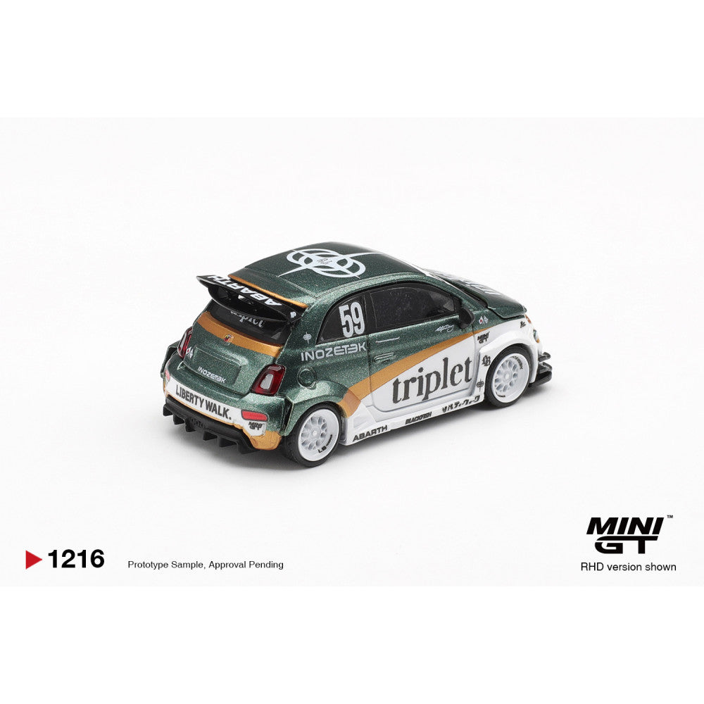 Mini GT 1/64 #1216 Abarth 595 LB Works TY Edition