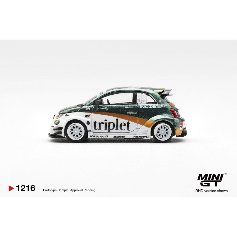 Mini GT 1/64 #1216 Abarth 595 LB Works TY Edition