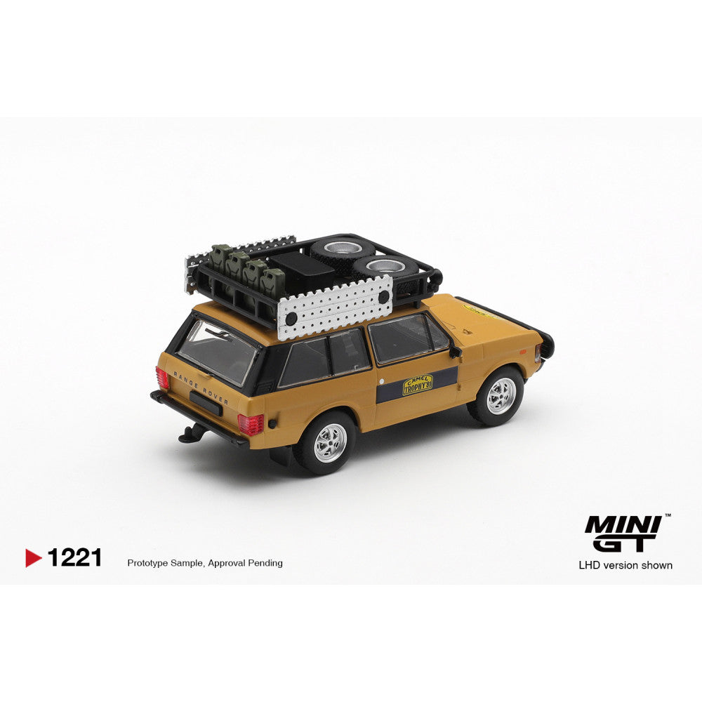 Mini GT 1/64 #1221 Range Rover 1981 Camel Trophy