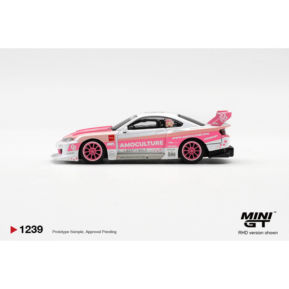 Mini GT 1/64 #1239 Nissan Silvia S15 LB Super Silhouette