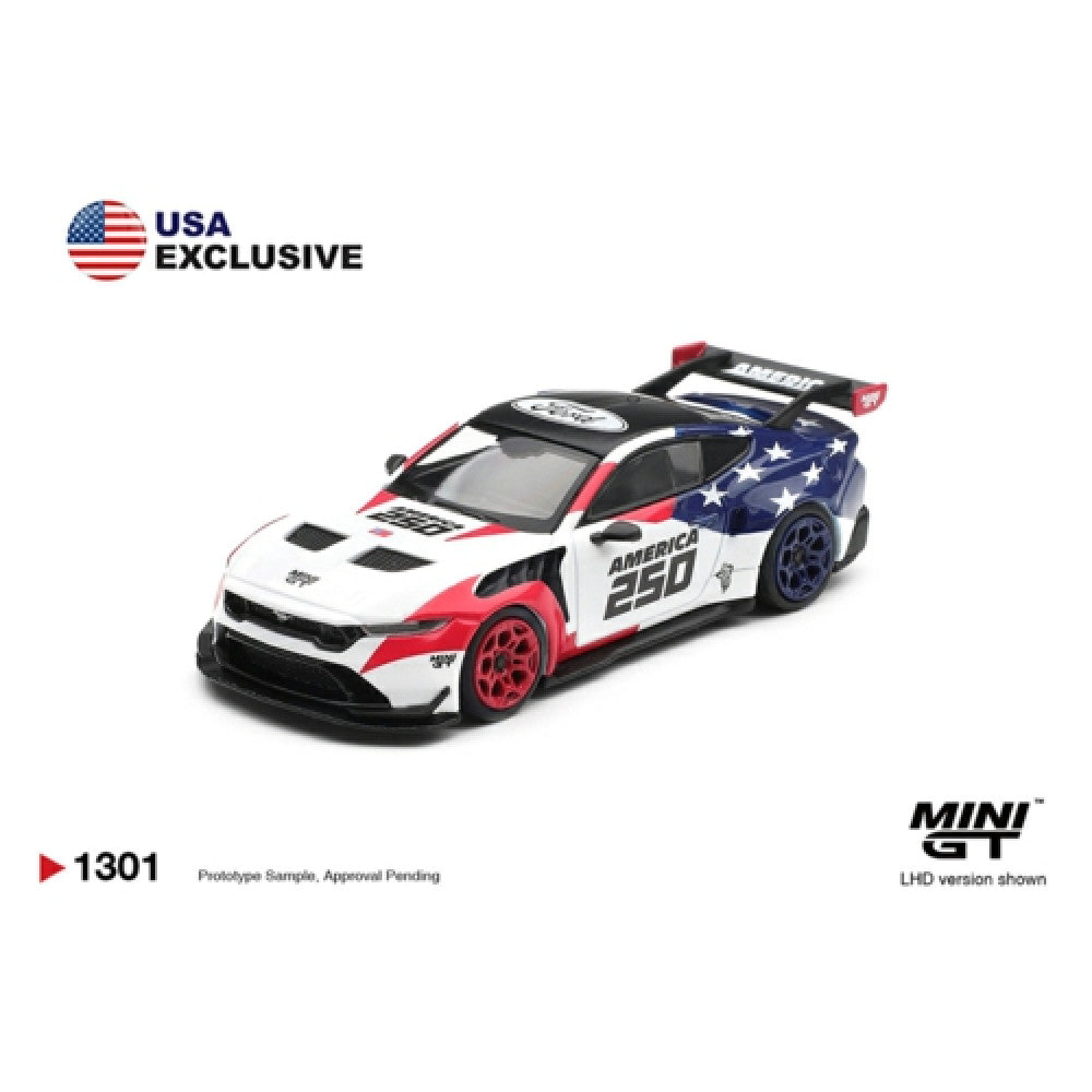 Mini GT 1/64 #1301 Fors Mustang GTD America 250 USA Exclusive