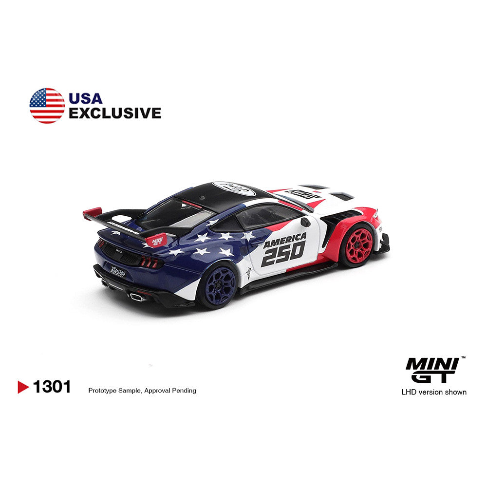 Mini GT 1/64 #1301 Fors Mustang GTD America 250 USA Exclusive