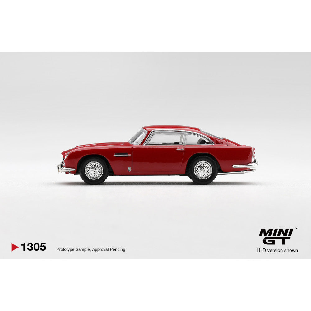 Mini GT 1/64 #1305 Aston Martin DB5 Red