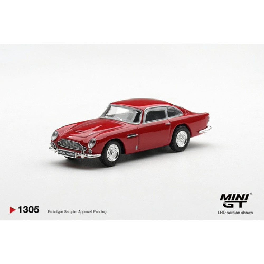 Mini GT 1/64 #1305 Aston Martin DB5 Red