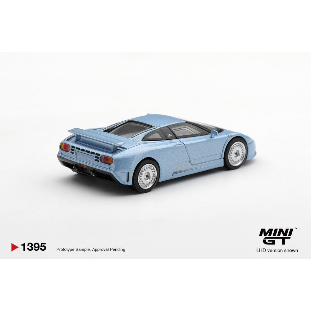 (PRE-ORDER) Mini GT 1/64 #1395 Bugatti EB110 GT Azzurro