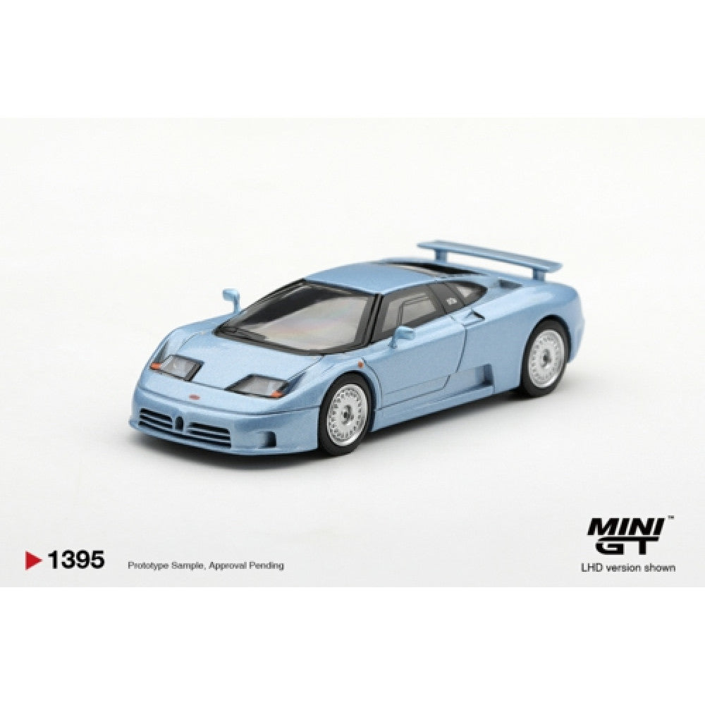(PRE-ORDER) Mini GT 1/64 #1395 Bugatti EB110 GT Azzurro