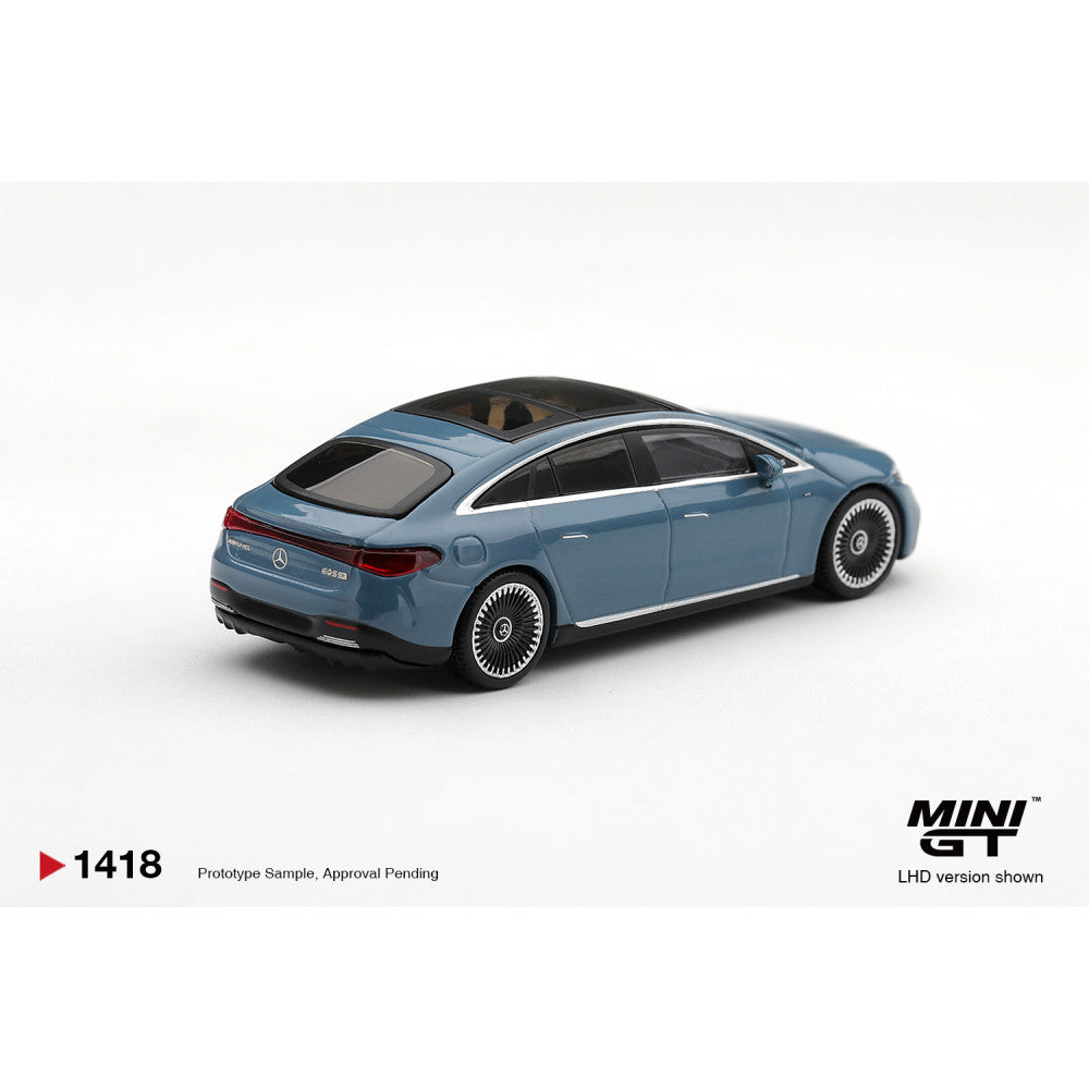 (PRE-ORDER) Mini GT 1/64 #1418 Mercedes AMG EQ3 53 Blue
