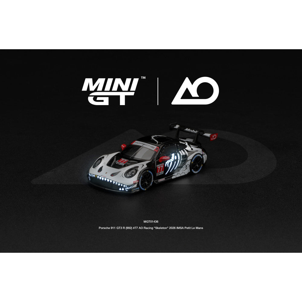 (PRE-ORDER) Mini GT 1/64 #1436 Porsche 911 GT3 Skeleton Rexy