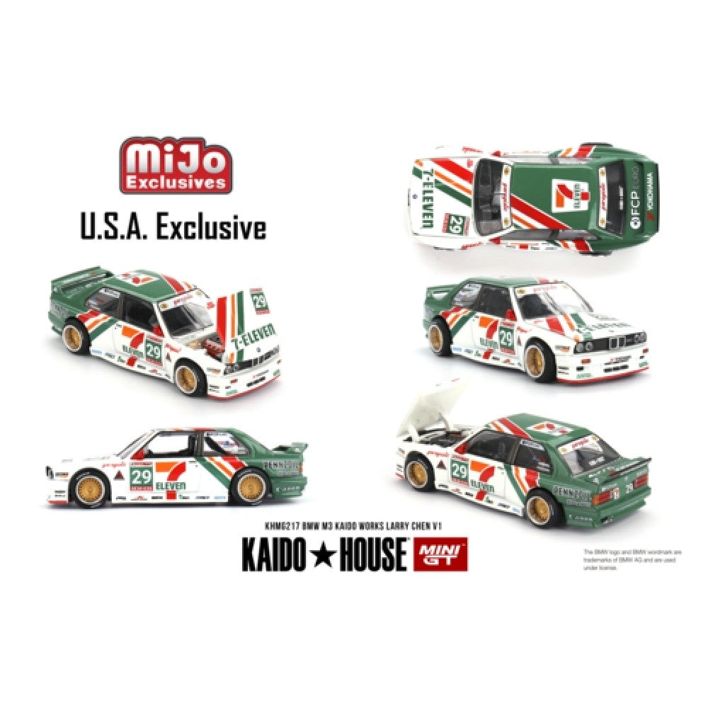 Mini GT Kaido House 1/64 BMW M3 Larry Chen V1