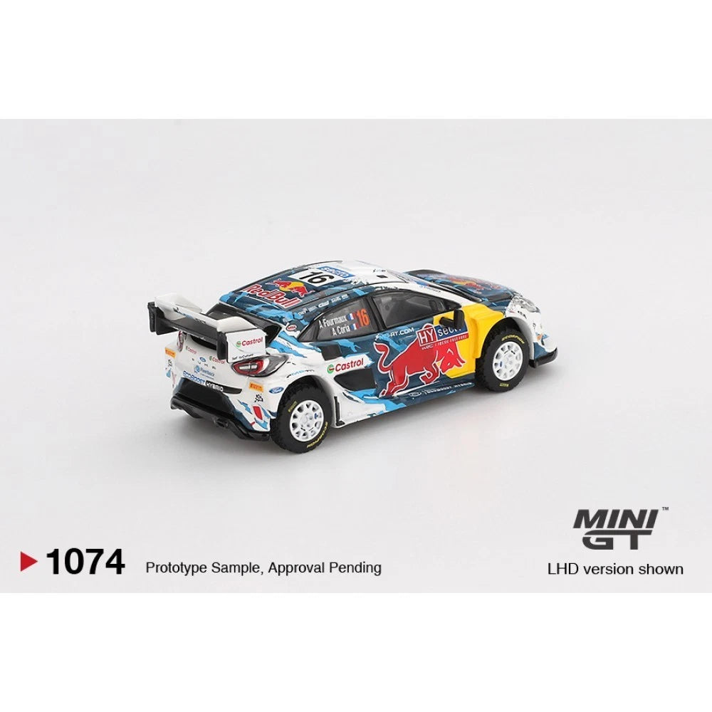 Mini GT 1/64 #1074 Ford Puma Rally1 #16 2024 Finland 3rd Place
