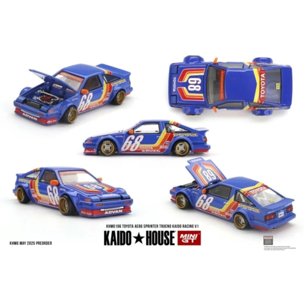 Mini GT Kaido House 1/64 Toyota AE86 Sprinter Trueno V1