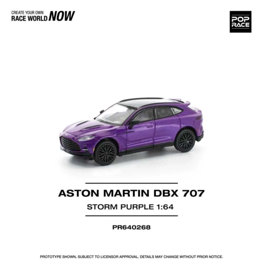 Pop Race 1/64 #268 Aston Martin DBX 707