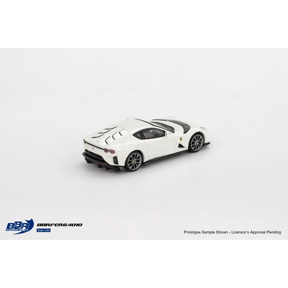 BBR 1/64 Ferrari 812 Competizione White