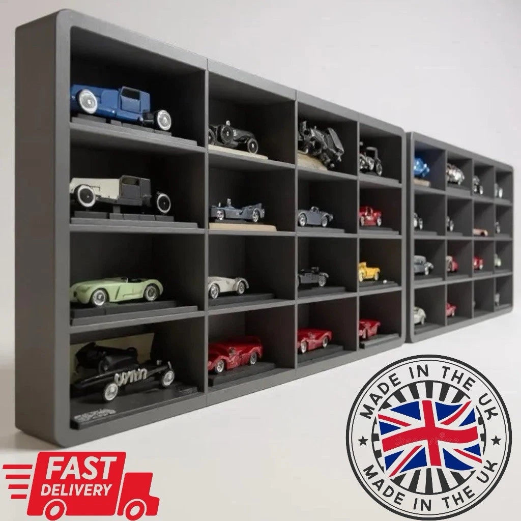 Modular 1.43 Car Wall Display Shelf Toy Storage CUSTOMIZE