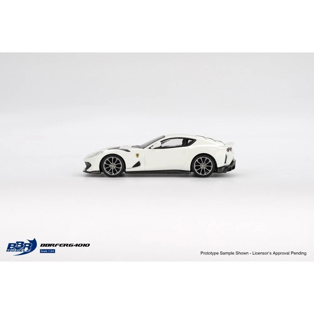 BBR 1/64 Ferrari 812 Competizione White
