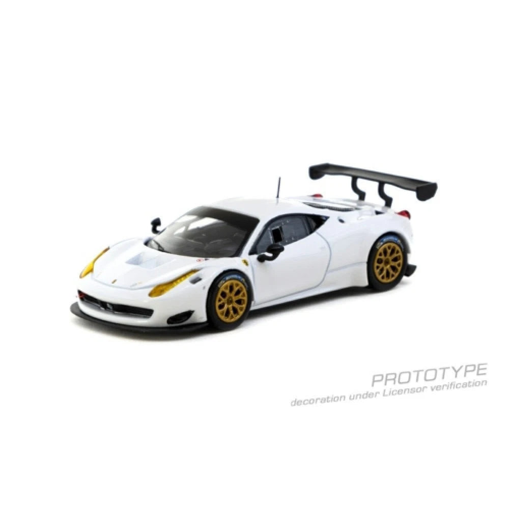 Tarmac Works 1/64 IXO Ferrari 458 Italia GT3 White