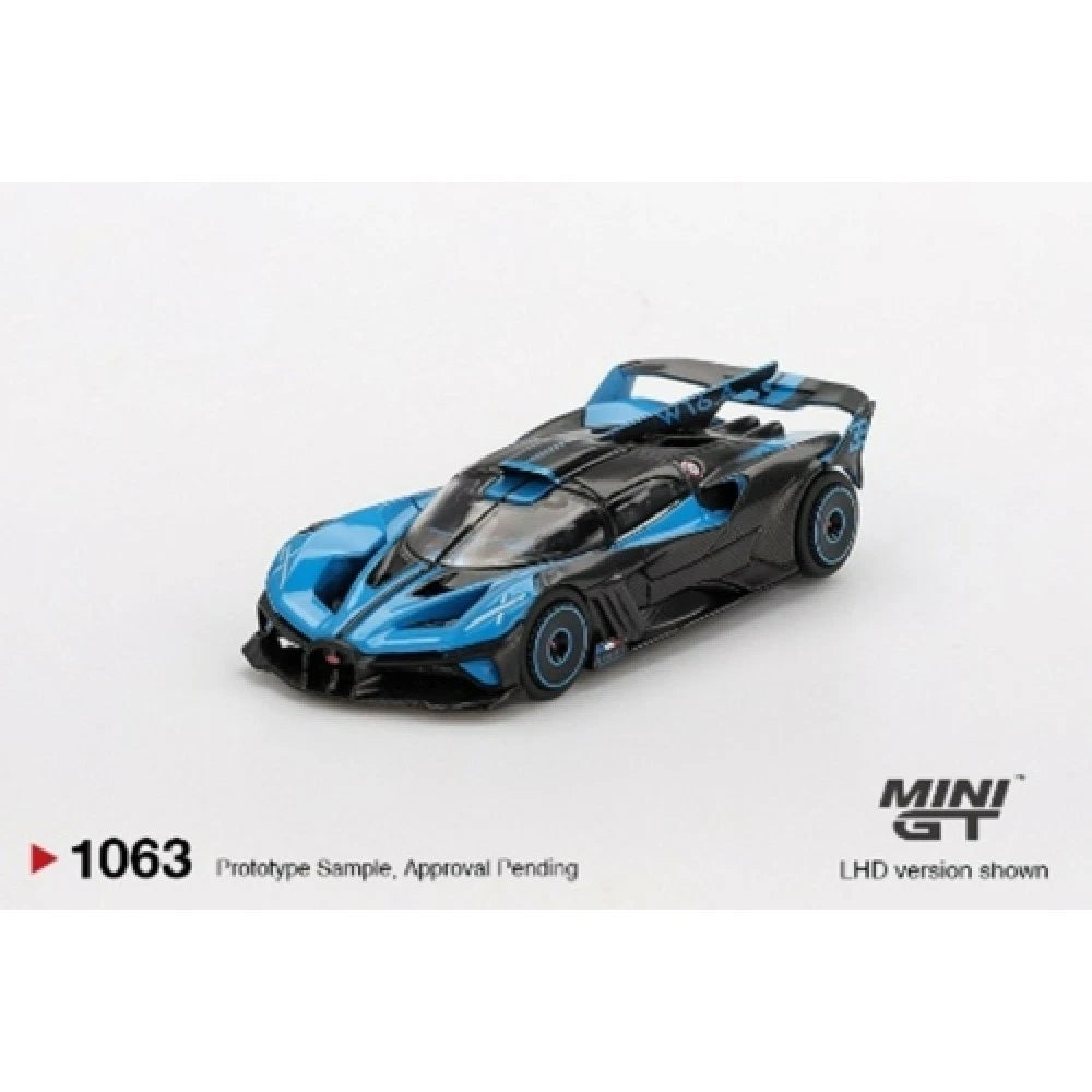 Mini GT 1/64 #1063 Bugatti Bolide Blue