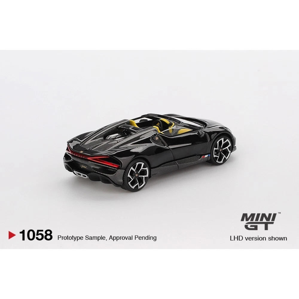 Mini GT 1/64 #1058 Bugatti W16 Mistral Black