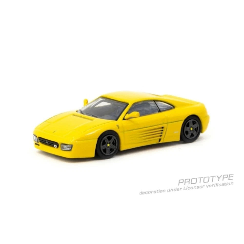Tarmac Works 1/64 IXO Ferrari 348 Challenge Yellow
