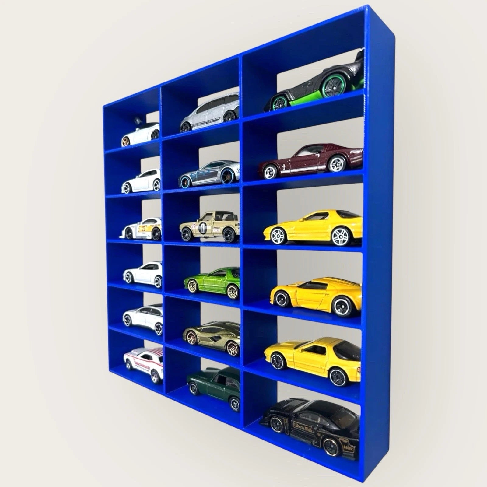 Modular 1:64 18 Diecast Car Wall Display Shelf Toy Storage