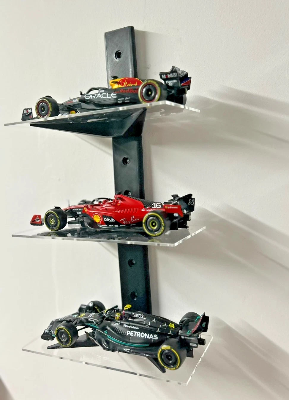 STACKABLE 1:24 DIECAST Car Wall Mounted ACRYLIC Display Shelf Toy Storage