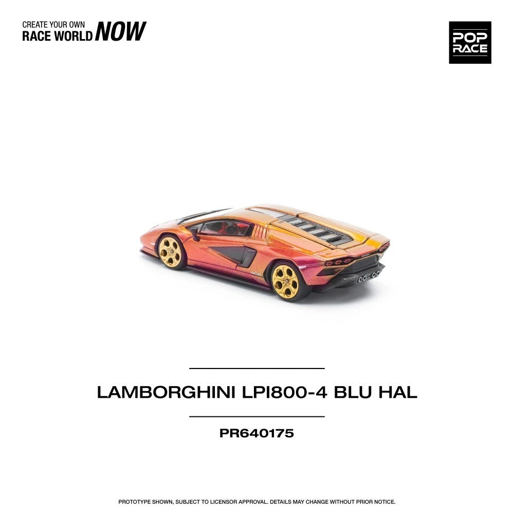 Pop Race 1/64 #175 Lamborghini Countach LPI 800