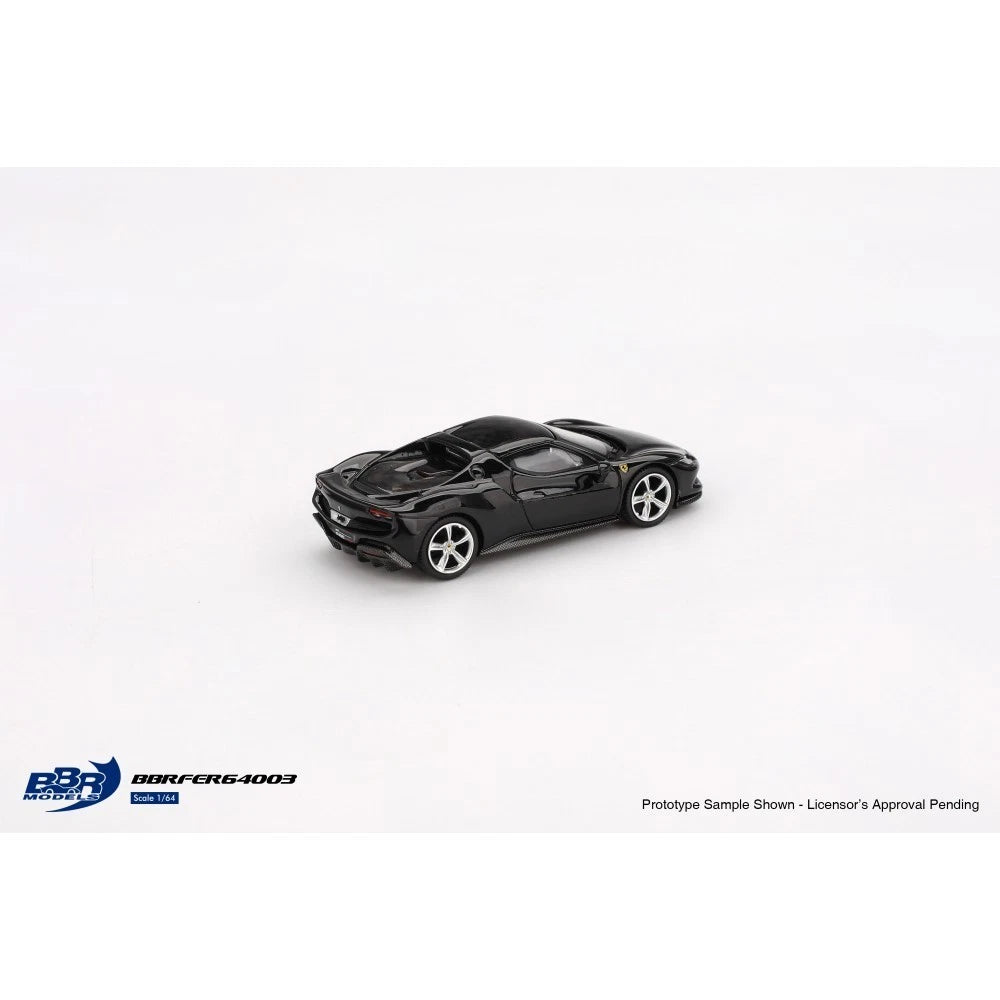 BBR 1/64 Ferrari 296 GTB Black