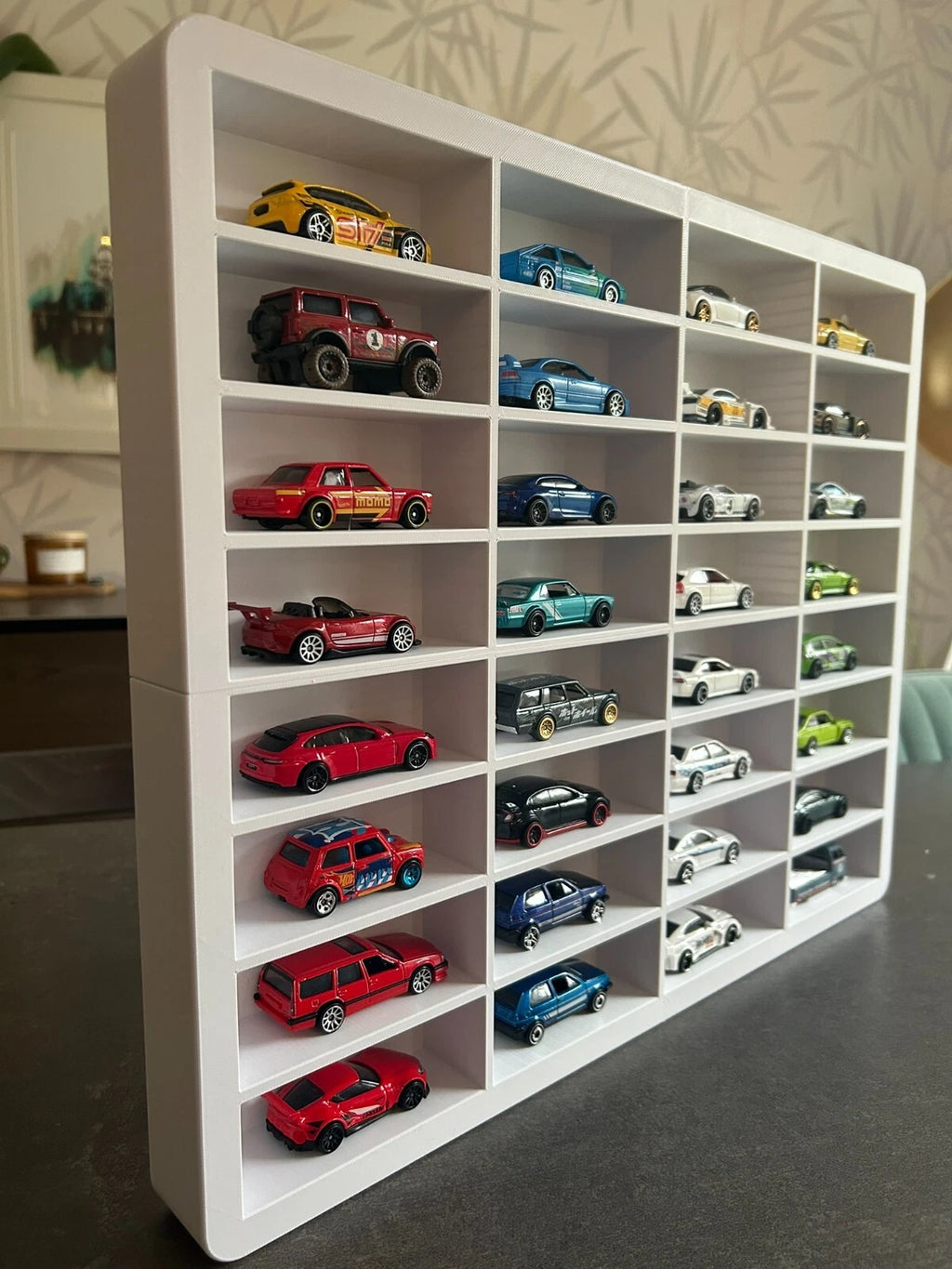 32 Car Model Display Cabinet for Diecast Car 1/64