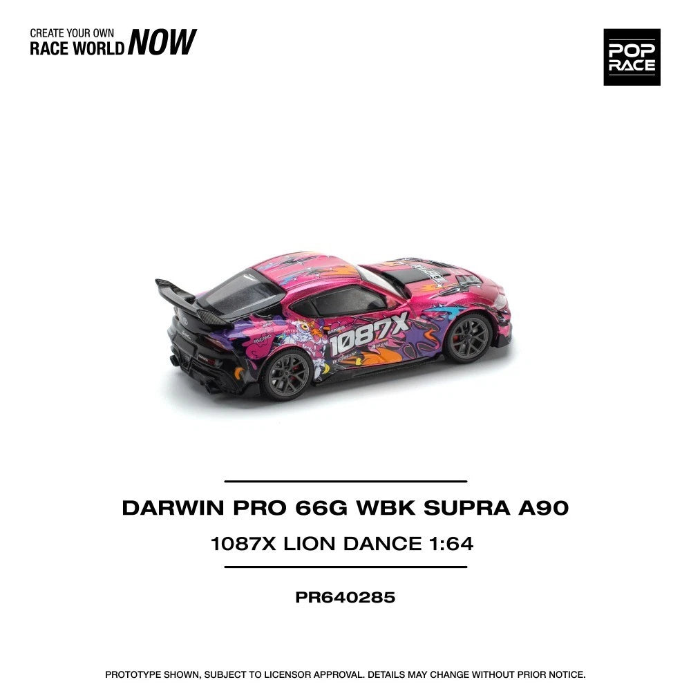 Pop Race 1/64 #285 Darwinpro 66G WBK Supra