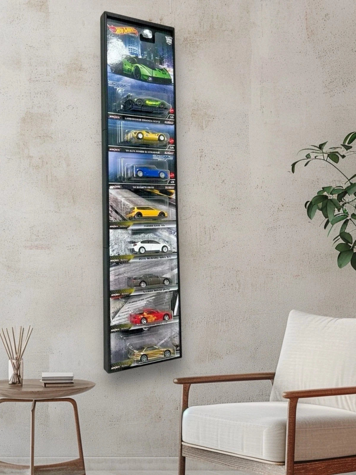 Modular Diecast 1/64 PREMIUM CARD Display Wall Shelf Toy Storage