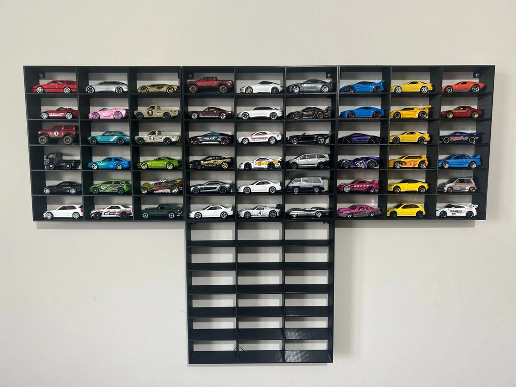 Modular 1:64 18 Diecast Car Wall Display Shelf Toy Storage
