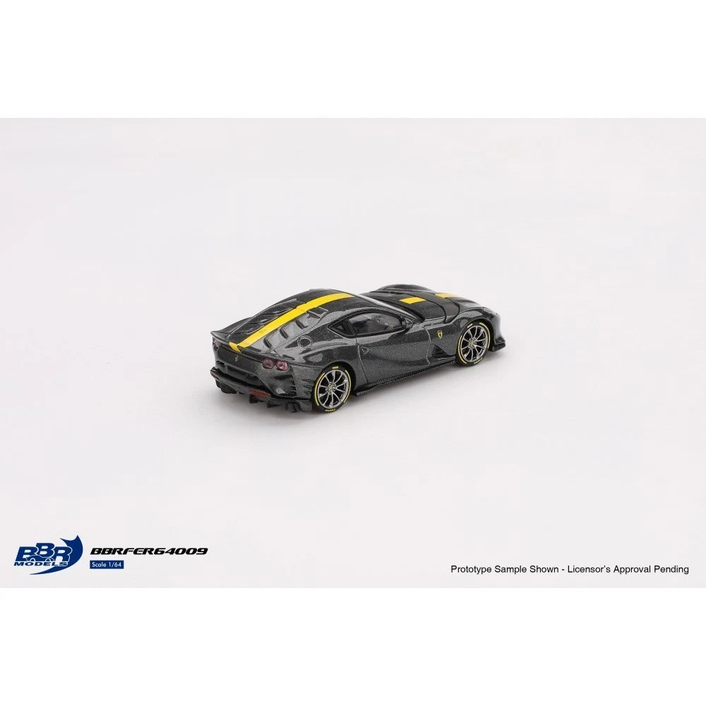 BBR 1/64 Ferrari 812 Competizione Black