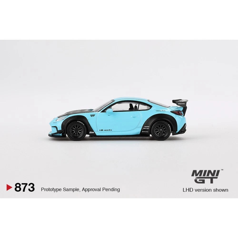Mini GT 1/64 #873 Toyota GR86 LB Nation Blue
