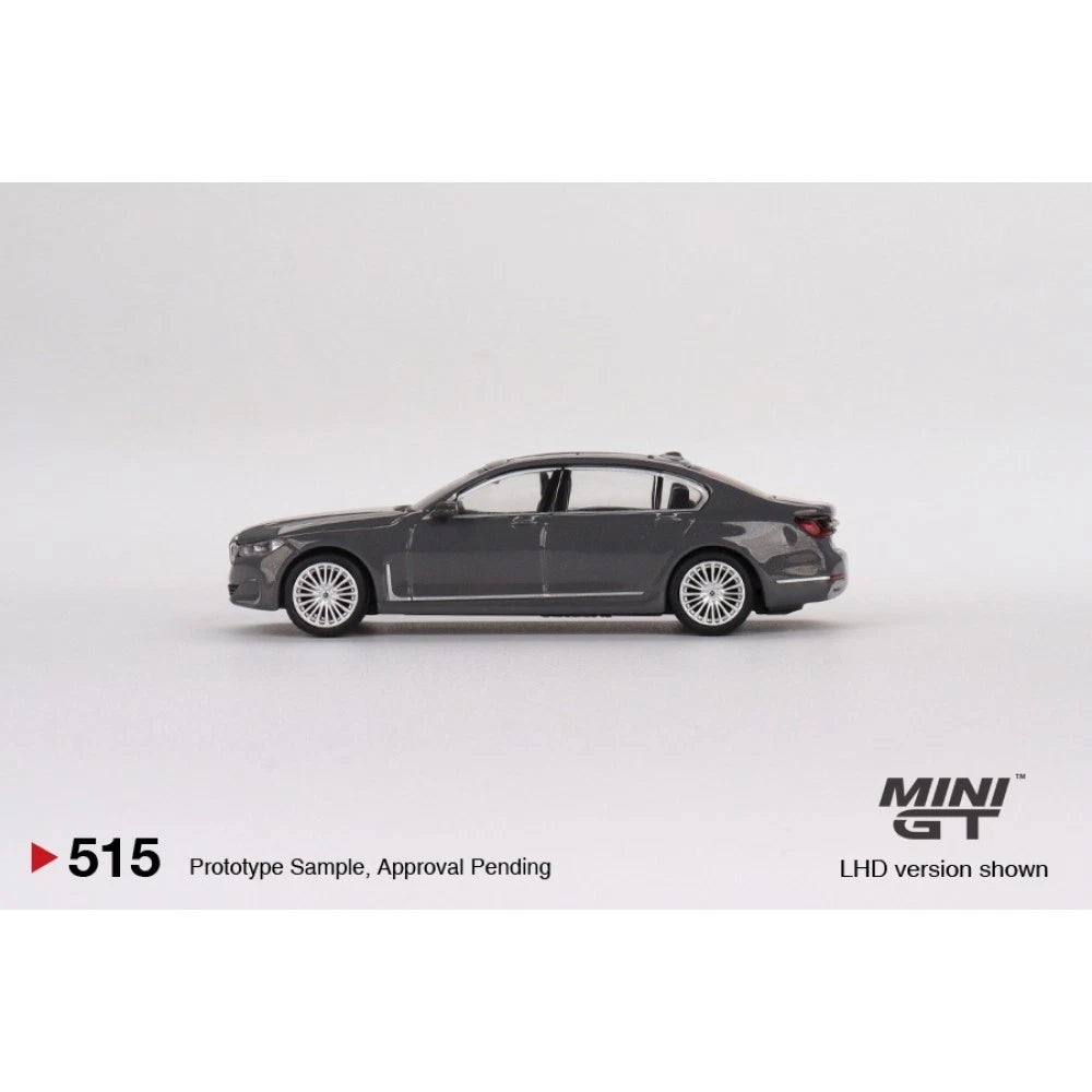 Mini GT 1/64 #515 BMW 750Li xDrive Grey