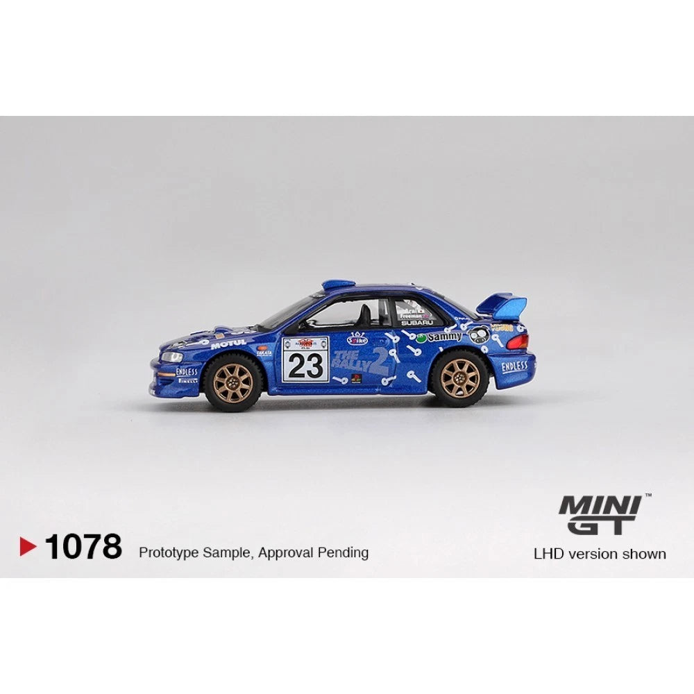 Mini GT 1/64 #1078 Subaru Impreza WRC99 #23 Rally