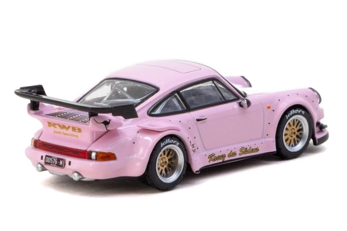 Tarmac Works 1/64 Porsche RWB 930 Southern Cross Pink