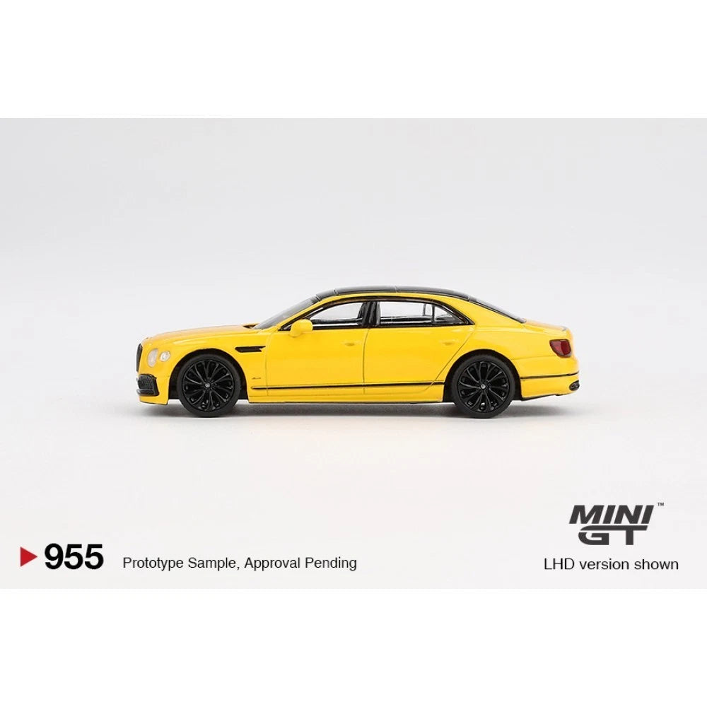 Mini GT 1/64 #955 Bentley Flying Spur Yellow