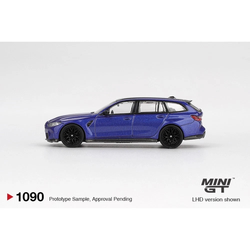 Mini GT 1/64 #1090 BMW M3 Competition Touring Blue