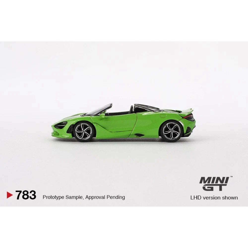 Mini GT 1/64 #783 McLaren 750S Spider Green