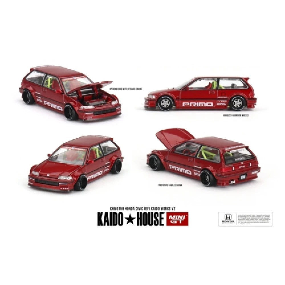 Mini GT Kaido House 1/64 Honda Civic EF V2