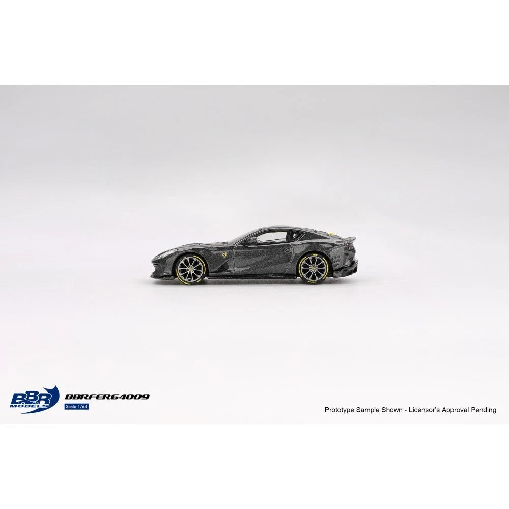 BBR 1/64 Ferrari 812 Competizione Black