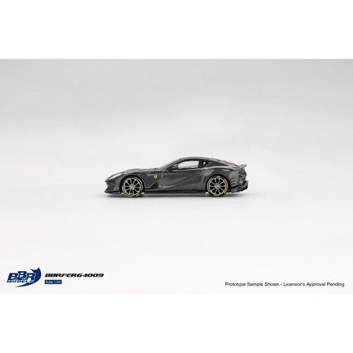 BBR 1/64 Ferrari 812 Competizione Black