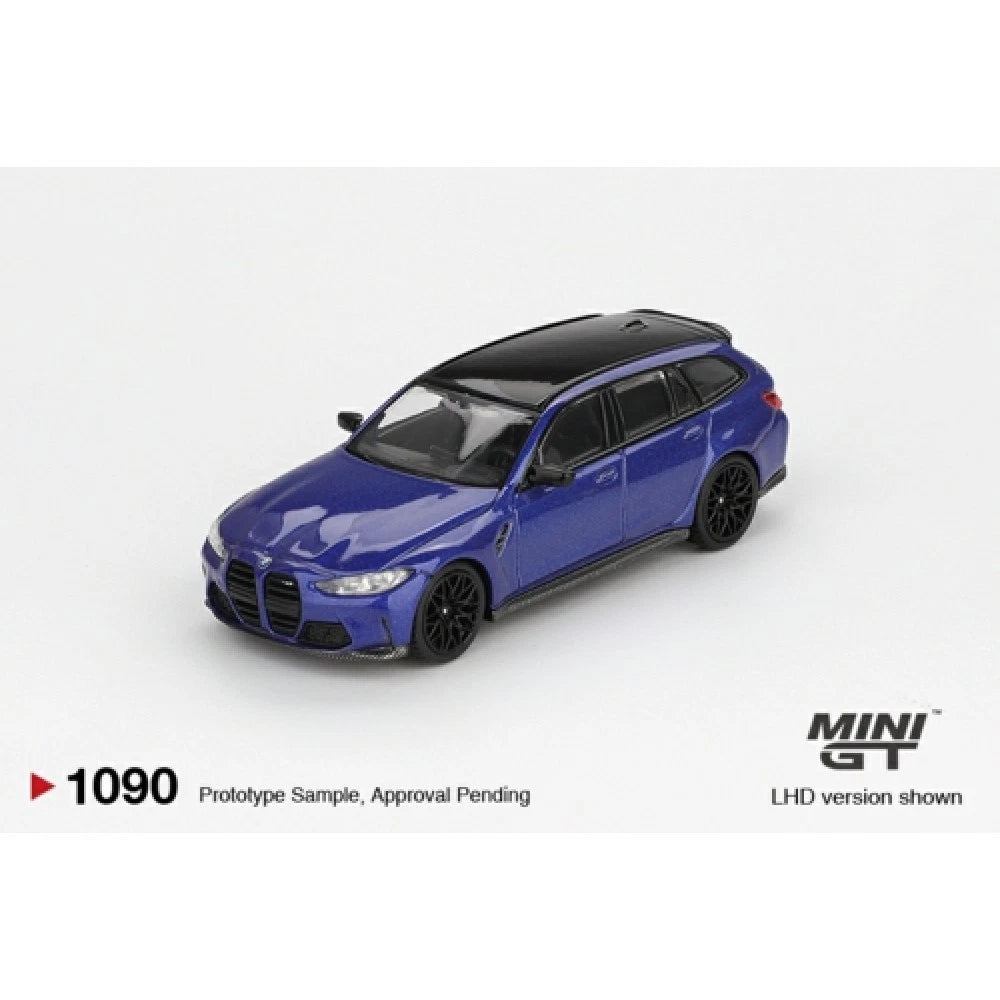 Mini GT 1/64 #1090 BMW M3 Competition Touring Blue
