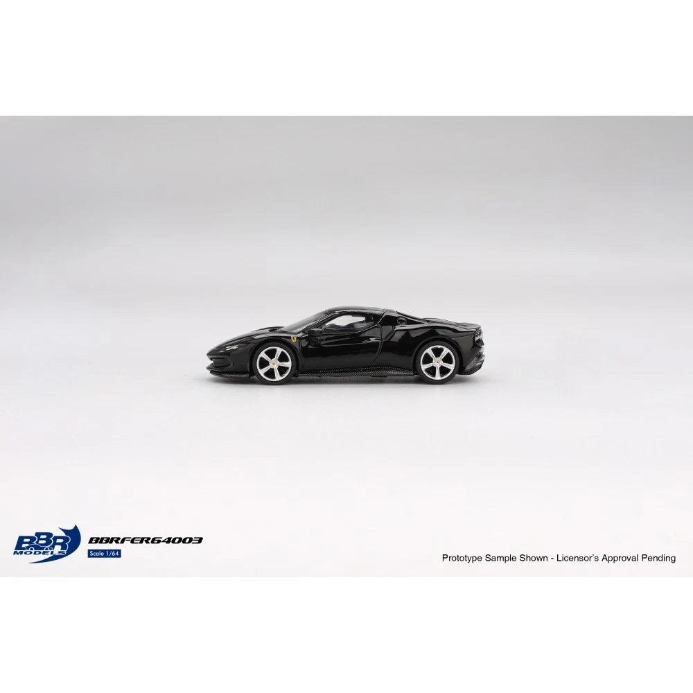 BBR 1/64 Ferrari 296 GTB Black